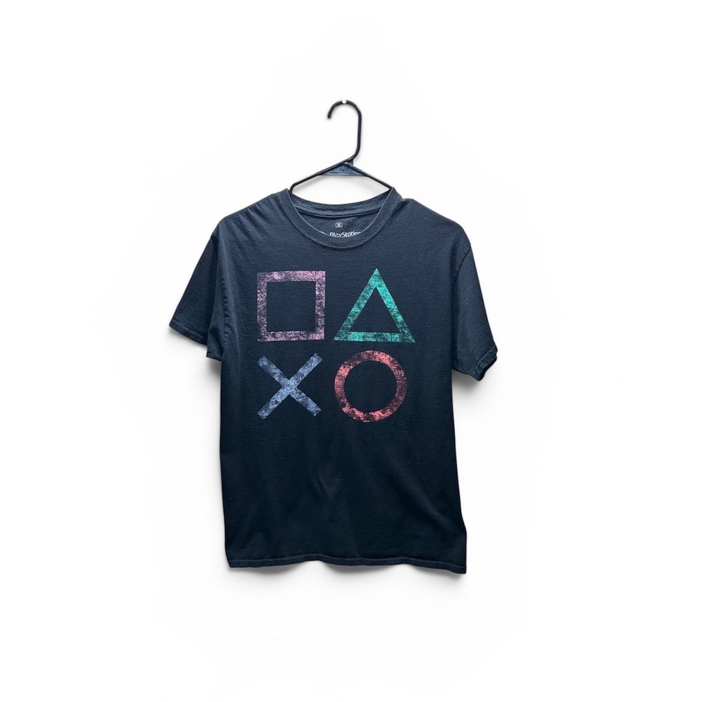 PlayStation Men's Medium Graphic T-Shirt Classic Gaming Short Sleeve Tee